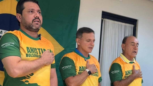 Com chamada de vídeo de Bolsonaro, Márcio, Bocalom e movimento bolsonarista debatem anistia ao ex-presidente e a condenados do 8 de janeiro