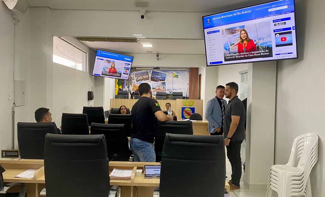 Mais uma vez, sessão na Câmara de Rio Branco é cancelada por falta de quórum
