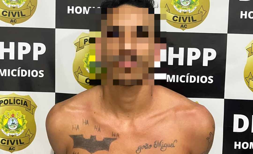 Polícia Civil captura suspeito de assassinar Iury Melo e manter família da vítima refém