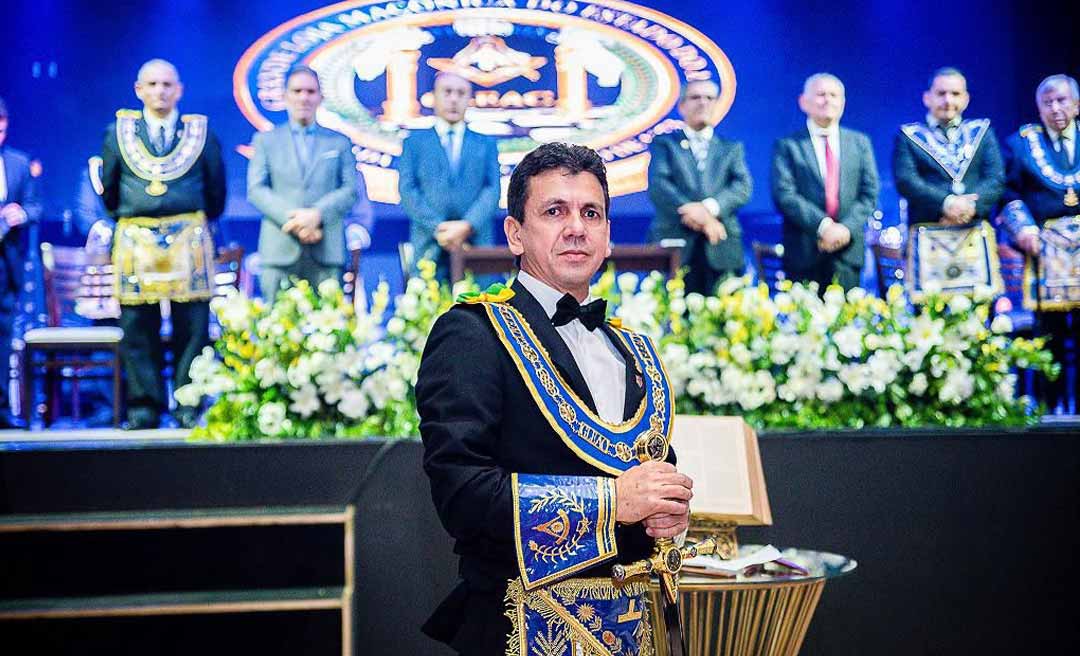 Junior Damasceno é reeleito grão-mestre da Grande Loja Maçônica do Estado do Acre