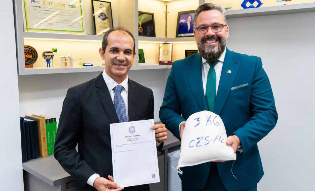 Senador Alan Rick comemora sanção da Lei que torna Cruzeiro do Sul a Capital Nacional da Farinha de Mandioca