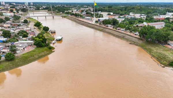 Rios do Acre apresentam processo de vazante e Defesa Civil do Estado monitora níveis hídricos