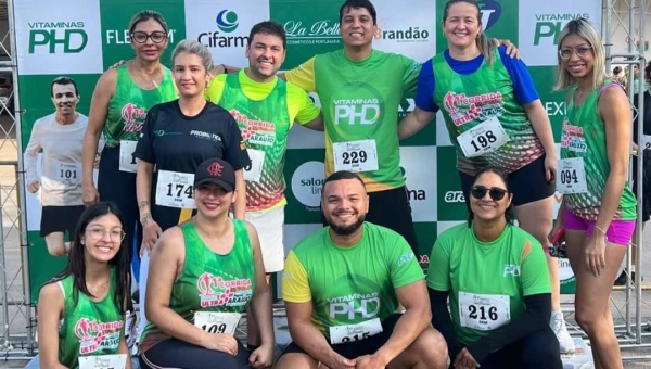 PHD destaca suplementação esportiva na 1ª Corrida das Drogarias Ultra Araújo