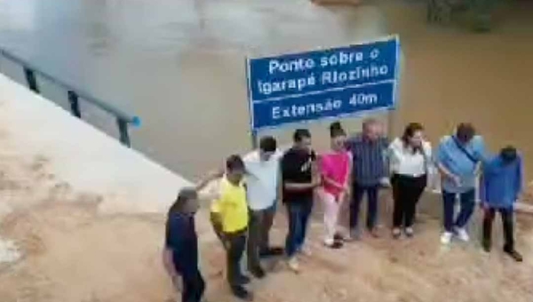 A partir de emenda de Mara Rocha, produtores do Ramal do Cumarú são beneficiados com ponte de concreto