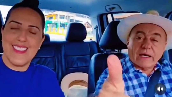 Após 15 dias de férias, Bocalom e sua esposa retornam a Rio Branco: “É muito bom voltar pra casa”
