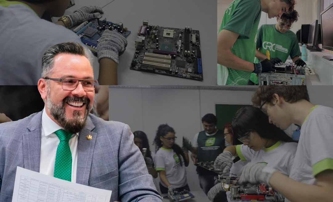 Senador Alan Rick impulsiona projeto de inclusão digital, capacitação profissional e sustentabilidade no Acre