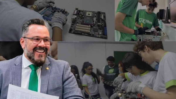 Senador Alan Rick impulsiona projeto de inclusão digital, capacitação profissional e sustentabilidade no Acre