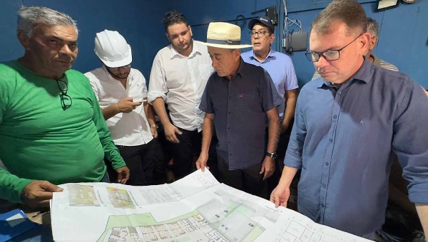 Bocalom realiza visita técnica à obra de nova creche na Capital: “O objetivo é alcançar, pelo menos, 90% das crianças de Rio Branco”