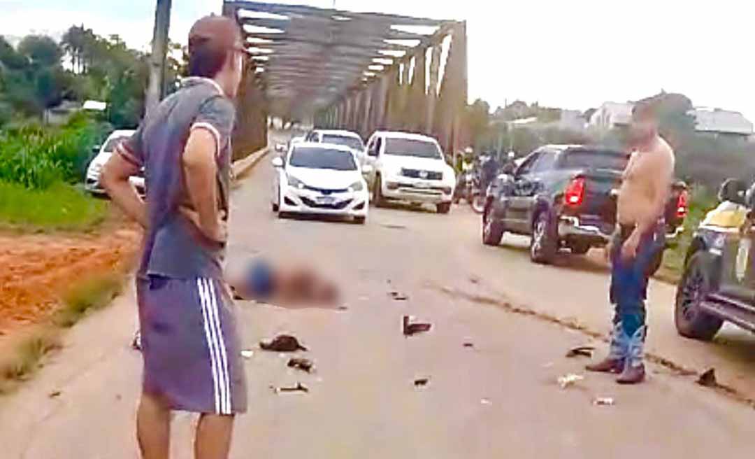 Acidente fatal na BR-364 envolvendo carreta e uma motocicleta deixa uma vítima fatal