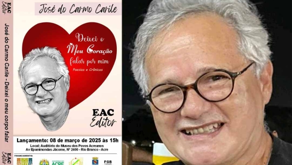 Livro "Deixei meu coração falar por mim" celebra a poesia e a sensibilidade