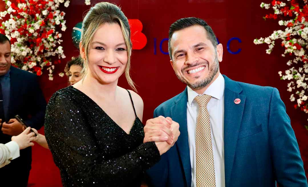 OAB/AC diploma Rodrigo Aiache e Thaís Moura para triênio 2025-2027: “Estou muito honrado em poder representar a advocacia acreana por mais três anos”