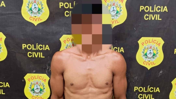 Suspeito de violência doméstica, com seis passagens pela polícia, é preso pela PCAC em Tarauacá