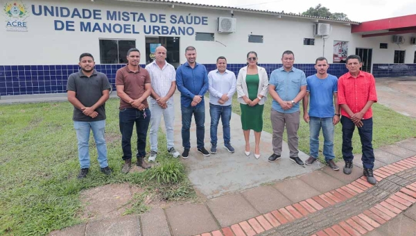 Recebido por vereadores e prefeito em Manoel Urbano, Nicolau abre as portas da ALEAC para estreitar parcerias