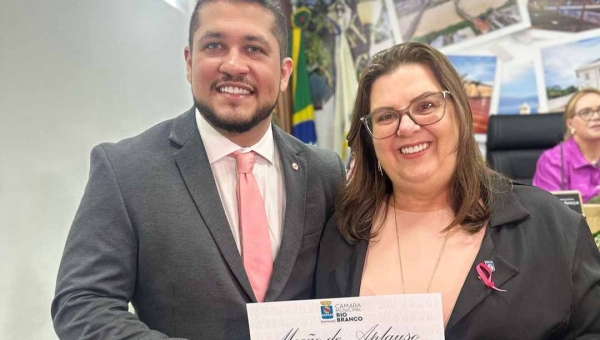 Vereador Moacir Júnior destaca importância da sessão solene em homenagem às mulheres de destaque de Rio Branco