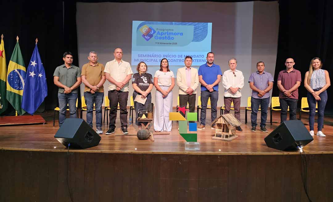 TCE reúne prefeitos, vereadores e secretários do Juruá em Seminário de Início de Mandato