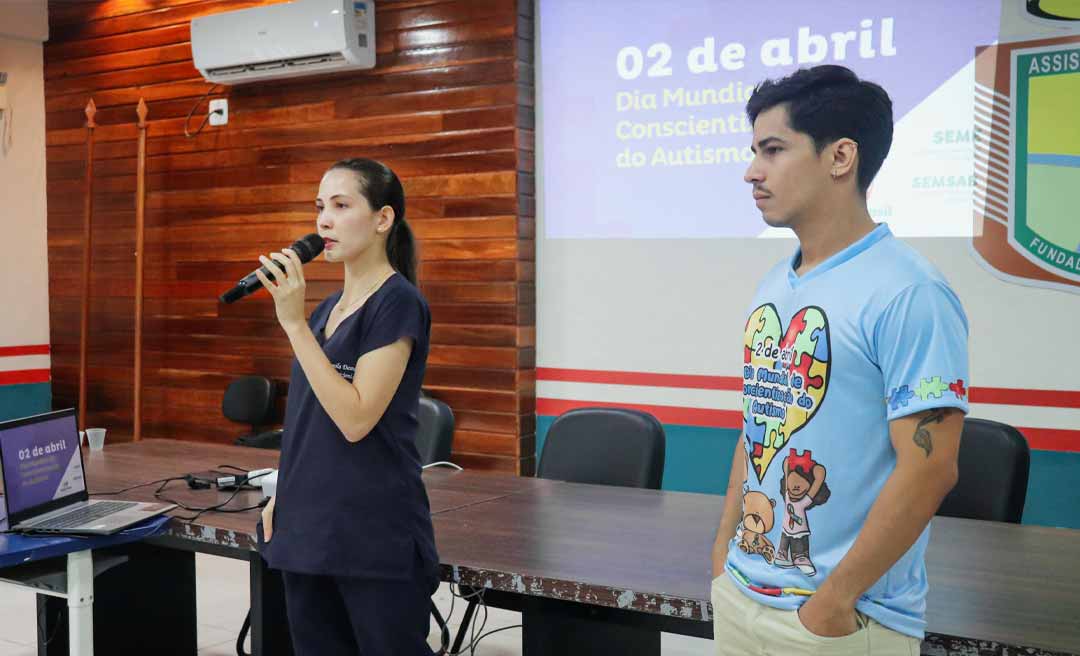 Prefeitura de Assis Brasil realiza palestra sobre “A Importância da Alimentação no Transtorno do Espectro Autista”
