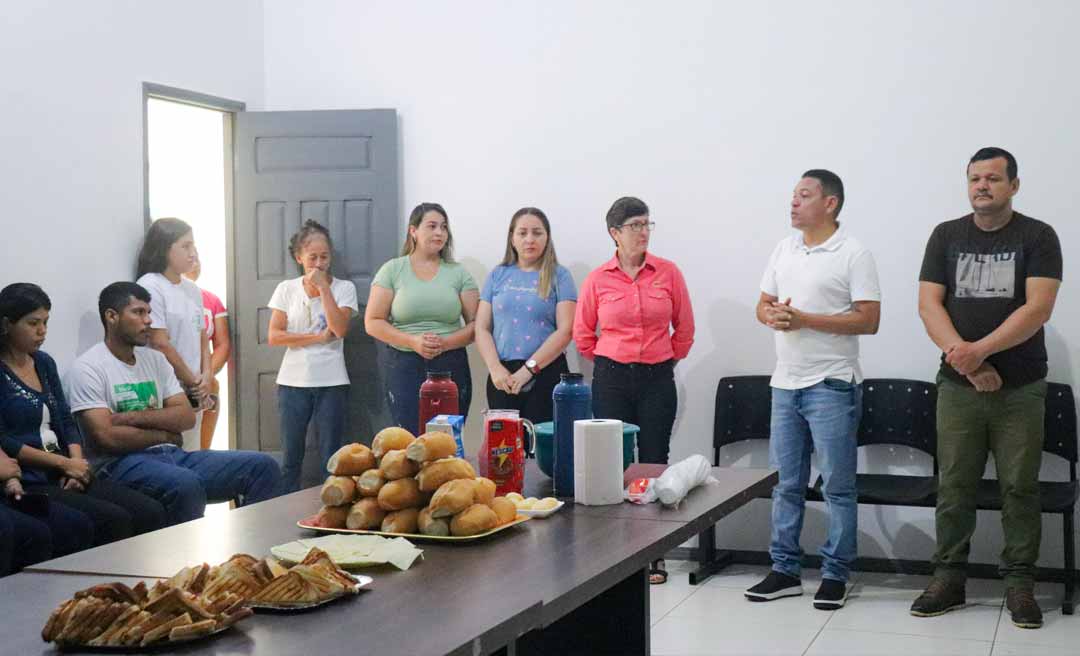 Prefeito Jerry Correia participa de café da manhã de boas-vindas à nova secretária municipal de Saúde