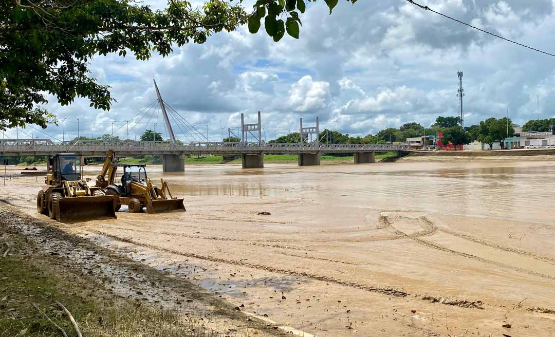 Nível do Rio Acre segue diminuindo na Capital; Riozinho do Rola segura vazante, aponta Defesa Civil