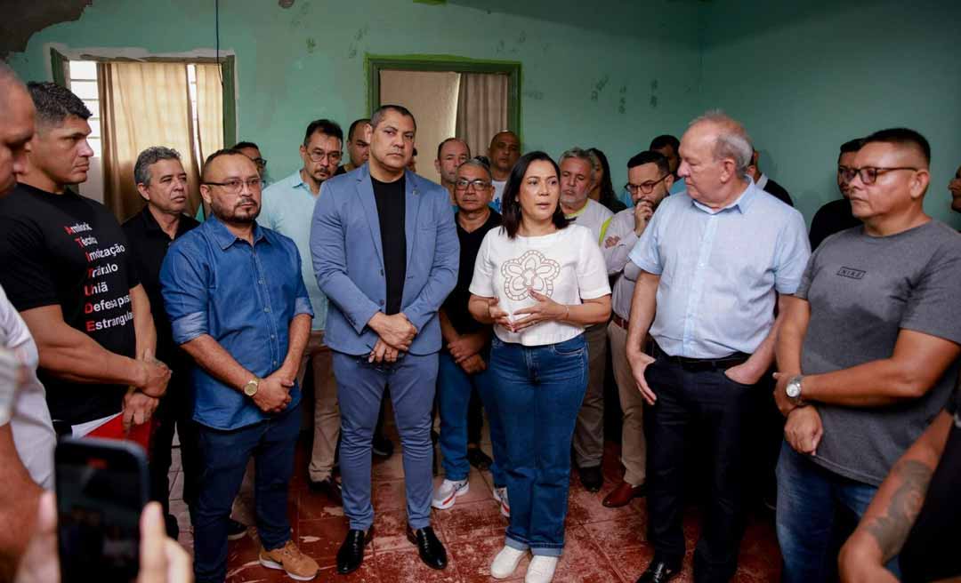 Mailza: "muito trabalho e diálogo por um Acre mais seguro”, declara vice-governadora em encontro com vigilantes