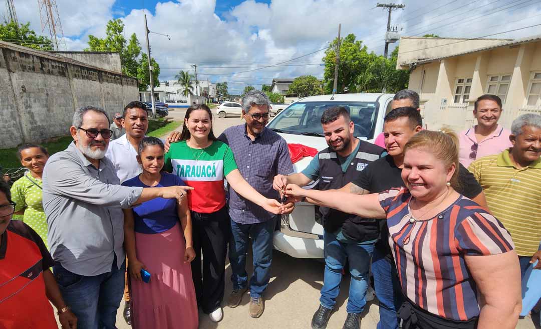 Emenda de Petecão, a pedido de Edvaldo Magalhães, possibilita a entrega de caminhonete ao Sindicato Rural de Tarauacá