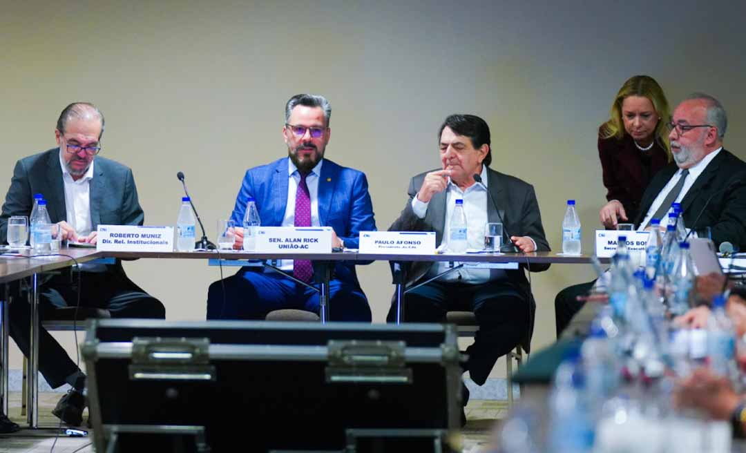 Senador Alan Rick defende pauta industrial em encontro com CNI, CBIC, ABREMA e Federações da Indústria de todo Brasil