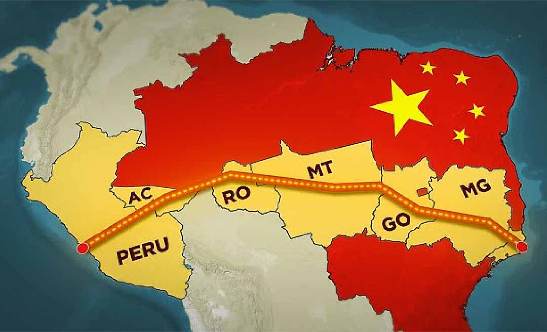 Peru quer reunião de alto nível com o Brasil e a China para discutir ferrovia interoceânica que passa pelo Acre