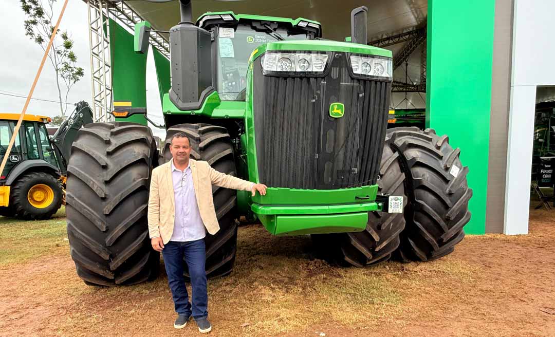Empresário acreano destaca potencial do agronegócio durante visita à Rondônia Rural Show Internacional