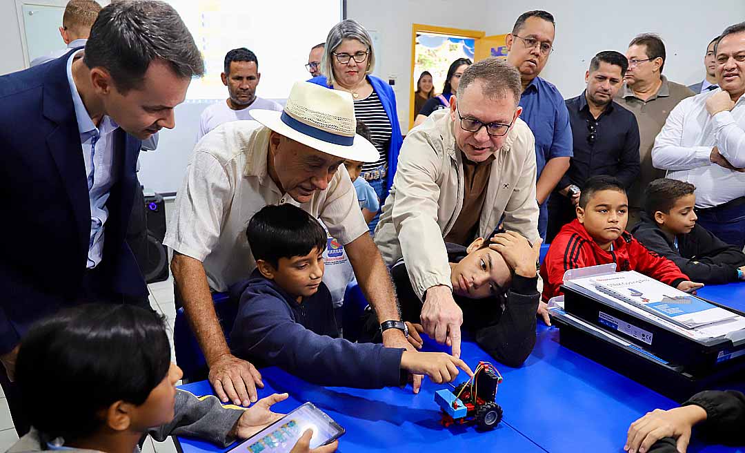 Prefeitura de Rio Branco lança Projeto de Robótica Educacional: “Hoje o mundo é tecnológico e temos que trazer isso para dentro das nossas escolas”