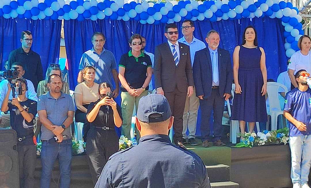 Presidente do Saneacre participa das comemorações dos 33 anos de Bujari e reforça compromisso com abastecimento de água