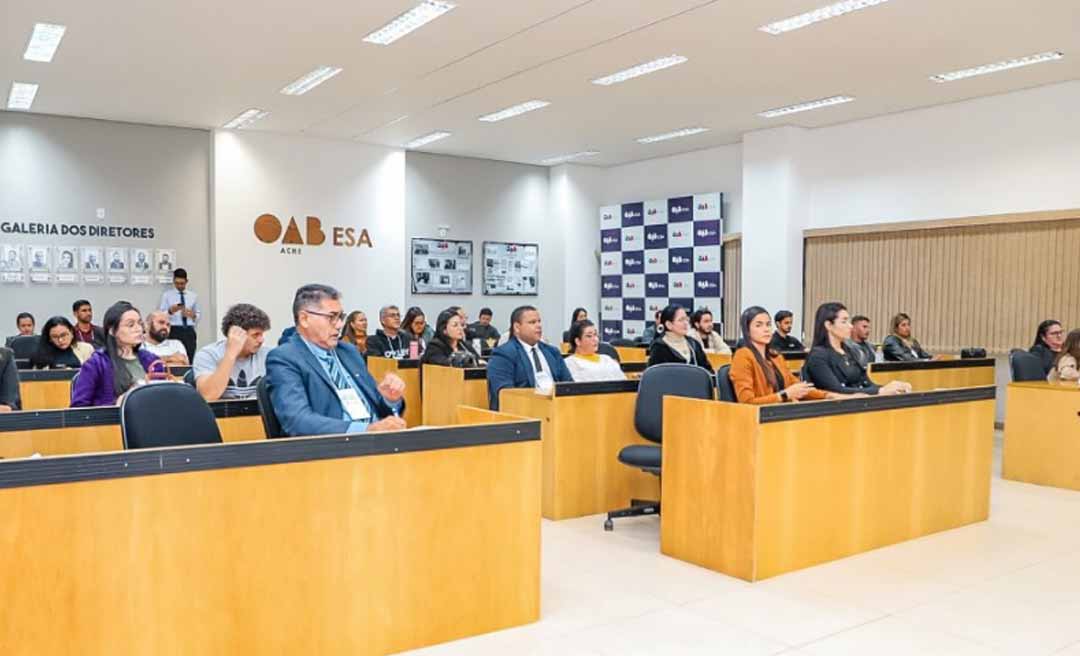 OAB/AC realiza segunda Maratona ESA Licita 2.0 voltada para licitações e contratos; inscreva-se
