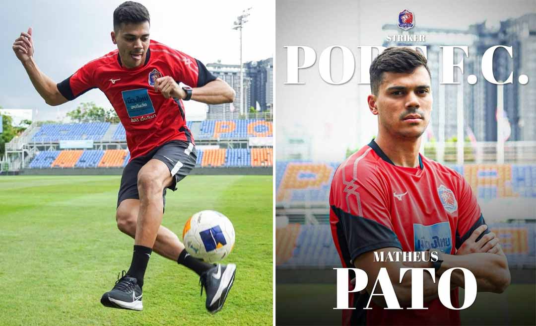 Jogador acreano é o novo reforço do Port FC, da Tailândia: “Matheus Pato, o caçador de gols", anunciou o time asiático
