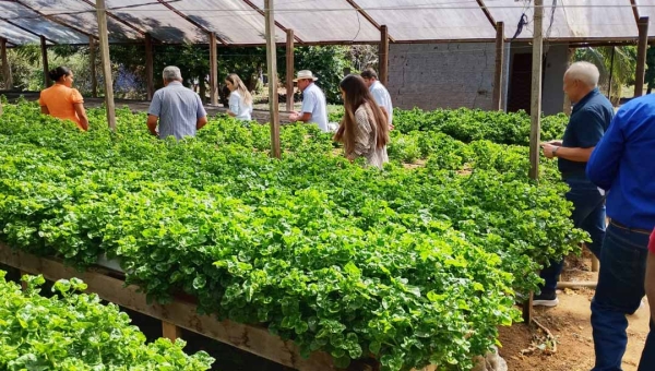 Prefeitura de Rio Branco busca boas práticas em Ariquemes para fortalecer agricultura familiar e produção leiteira