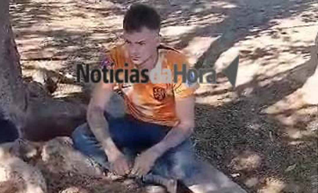 Filho mantém pais em cárcere privado para roubar gado em propriedade rural de Rio Branco; suspeito é preso após troca de tiros com policial