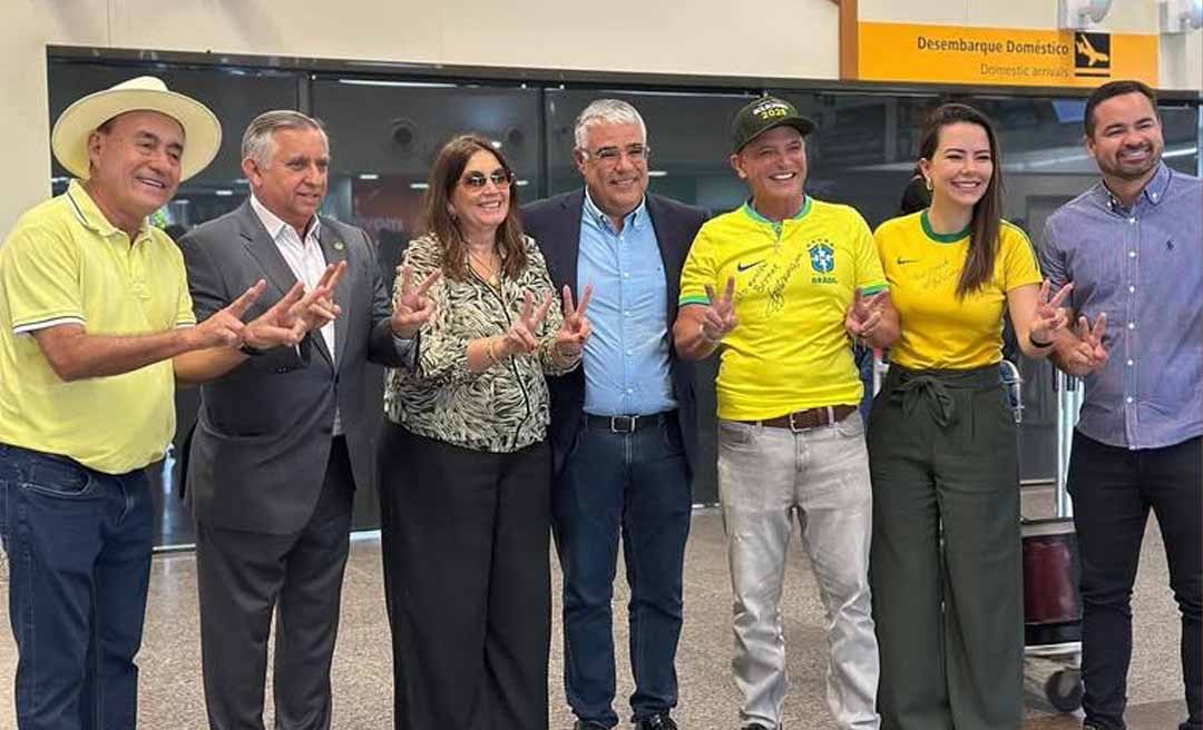 Prefeito Tião Bocalom e Márcio Bittar recebem lideranças nacionais do PL em Rio Branco: “Saí do União Brasil pela porta da frente”, diz senador