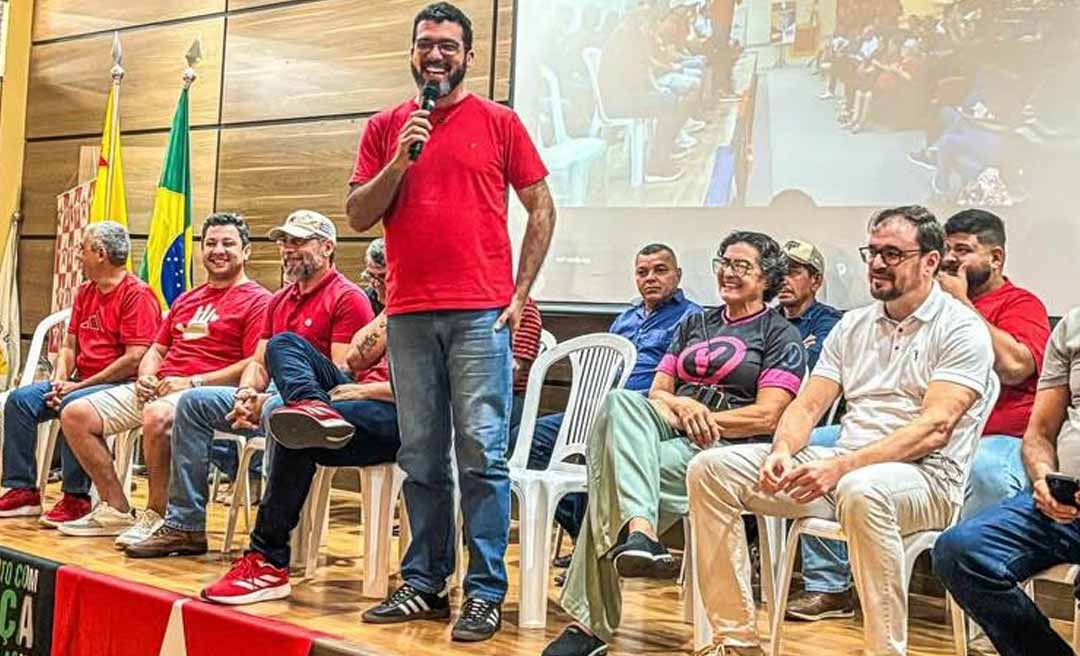 PT do Acre empossa novos presidentes municipais durante encontro estadual em Rio Branco: “Seguimos firmes e preparados para 2026”
