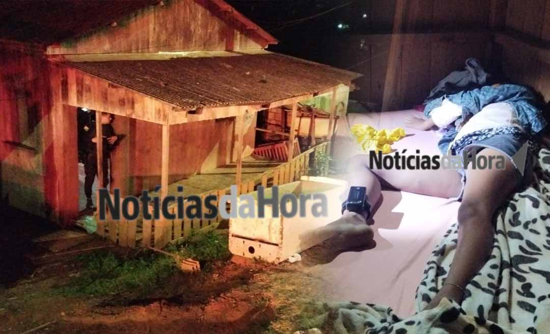 Mais um caso de feminicídio! Mulher é executada com um tiro no rosto em sua residência; crime aconteceu no inteiro do Acre