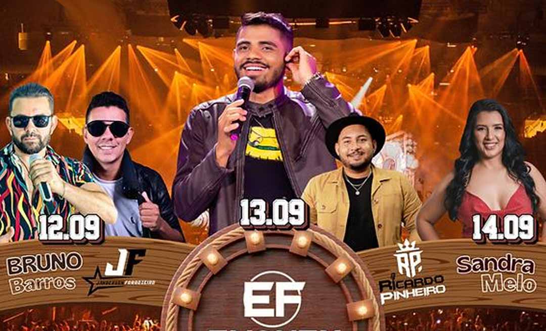 ExpoCapixaba 2025 começa nesta quinta-feira com ampla programação e show nacional de Evoney Fernandes, o ‘Pai da Seresta’