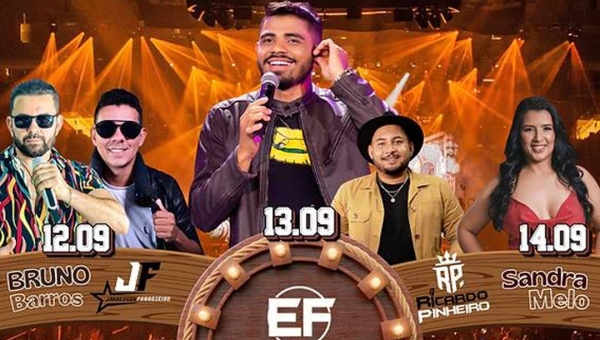 ExpoCapixaba 2025 começa nesta quinta-feira com ampla programação e show nacional de Evoney Fernandes, o ‘Pai da Seresta’