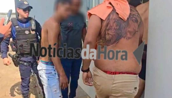 Na Capital, Polícia Militar estoura boca de fumo e prende quatro suspeitos, entre eles um adolescente