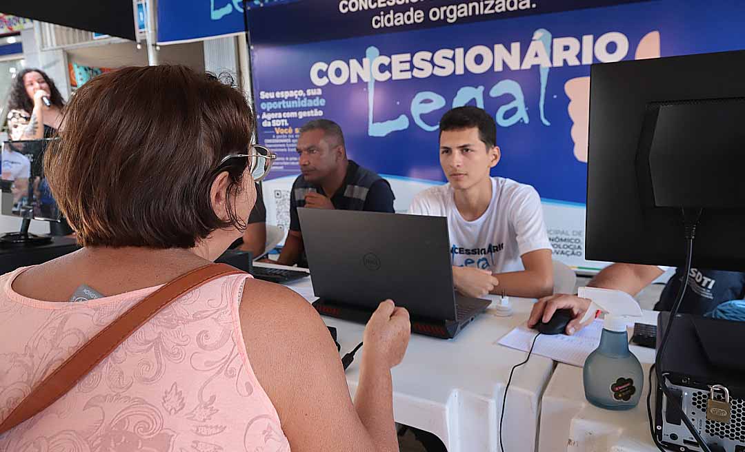 Prefeitura de Rio Branco lança campanha “Concessionário Legal” no Mercado Aziz Abucater: “Contas em dia com condições favoráveis”