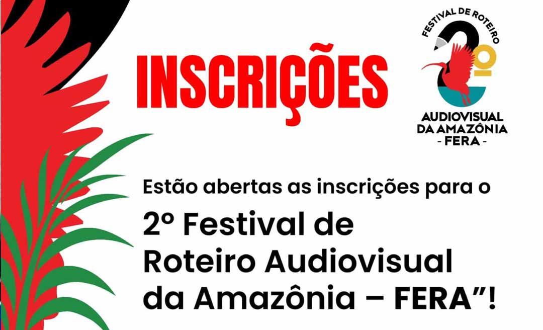 Festival de Roteiro Audiovisual da Amazônia abre inscrições para o Acre; confira