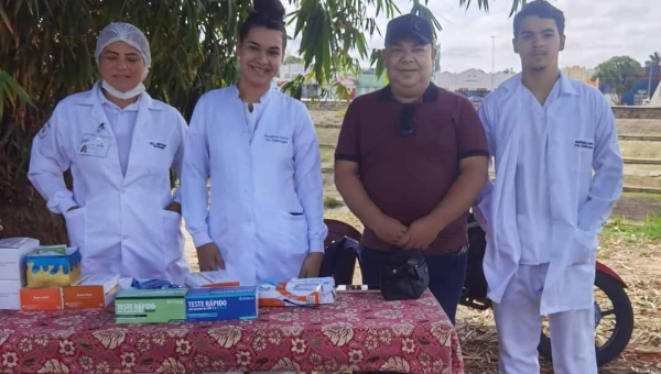 Parceria entre a Semsa e a Superintendência Federal da Pesca no Acre leva atendimento em saúde a pescadores