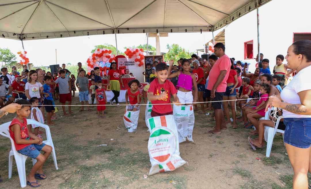 MTST e Cozinha Solidária levam mais de seis mil cachorros-quentes e atividades infantis a crianças em bairros de Rio Branco