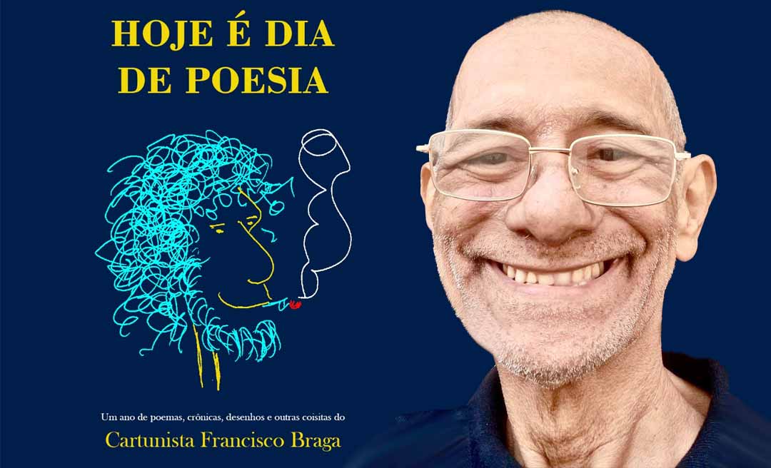 “Hoje é dia de poesia”: Uma corrente de amor para o cartunista Braguinha vencer o câncer e seguir acendendo auroras