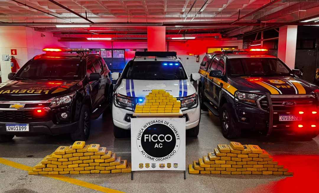 Operação apreende mais de 150 kg de drogas na divisa dos estados do Acre e Rondônia