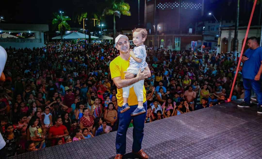 Zequinha Lima celebra Dia das Crianças com grande evento em Cruzeiro do Sul