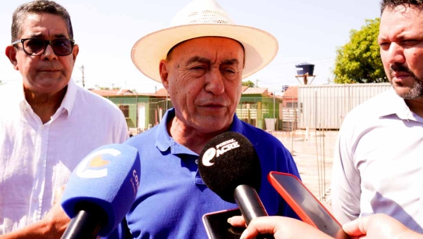 Prefeito Tião Bocalom visita obras do Minha Casa, Minha Vida em Rio Branco e anuncia construção de mais de 1,8 mil moradias