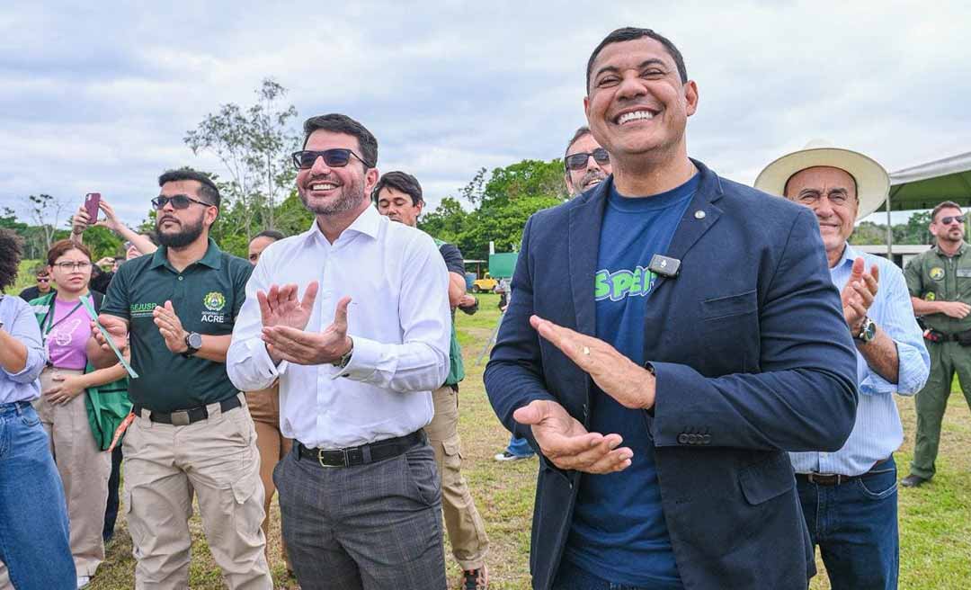 Governador acompanha voo inaugural do drone Harpia que vai reforçar o monitoramento de fronteiras