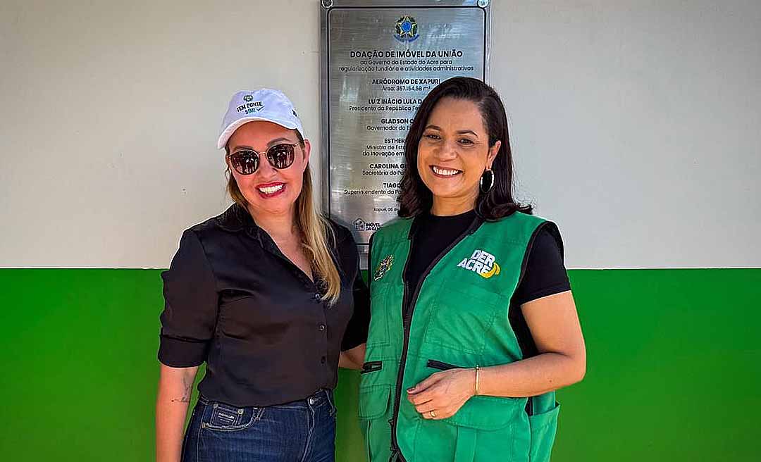 Deracre consolida gestão do aeródromo de Xapuri com doação oficial da SPU