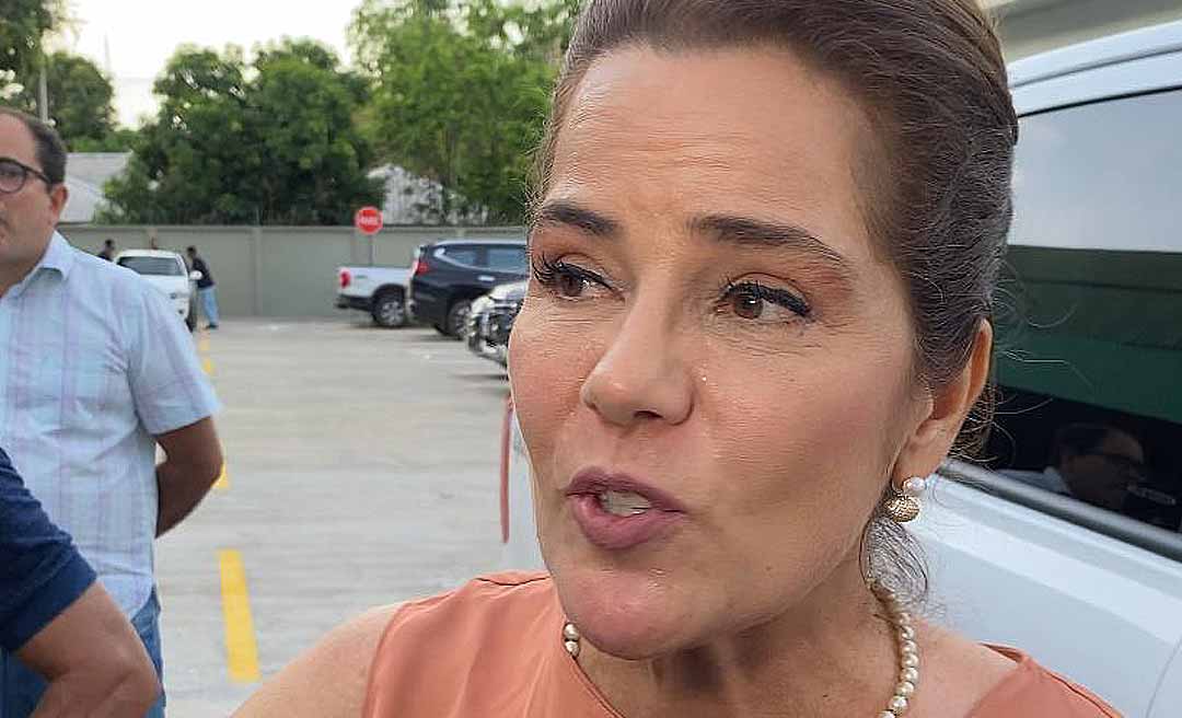 “Se Deus permitir, o Republicanos vai governar o Estado do Acre”, diz Mara Rocha durante evento do partido no ginásio do Sesc